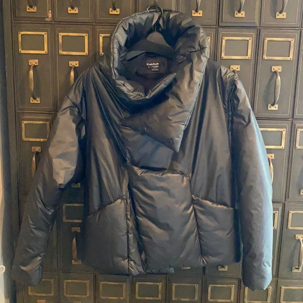 Fishfash Puffer Coat - Picture 1 of 9